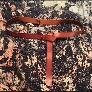 Anthropologie leather waist belt
